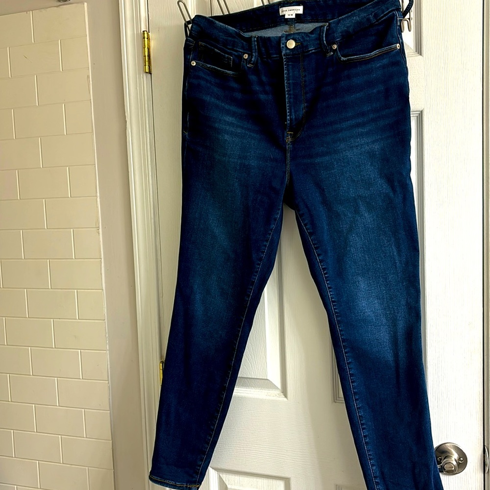 Good American Jeans “Always Fits” size 14-18 Never Worn